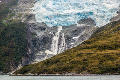 Romanche Glacier from Beagle Channel