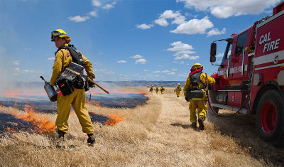 Prescribed Burn Vina Plains