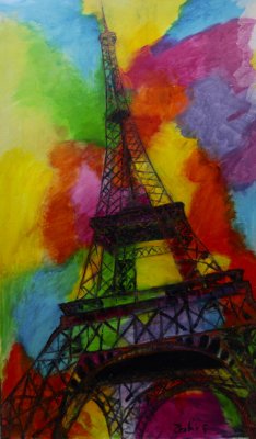 Paris Tour Eiffel Illumine