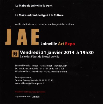 JOINVILLE ART EXPO JAN-2014