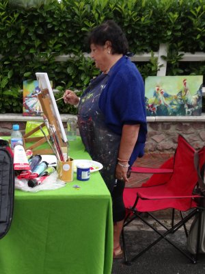 Les Peintres au village BLANGY LE CHATEAU 07-2014