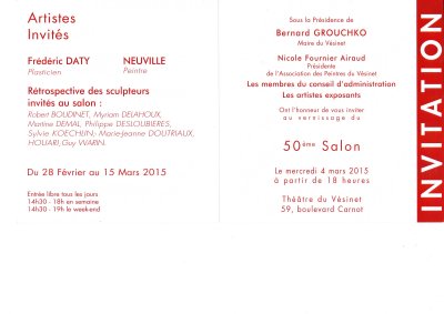 EXPO LE VESINET MARS 2015