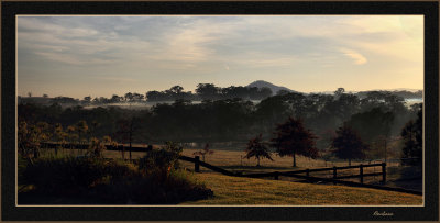 Charan Hills Misty Morning