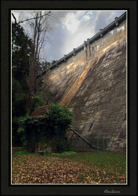 Maroondah Reservoir - Dam wall