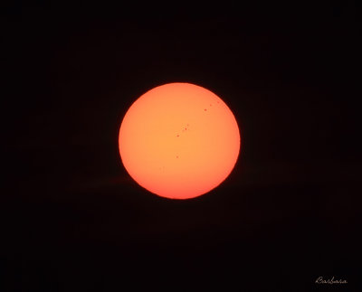Sunspots revealed