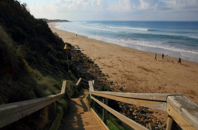 Steps to Jan Juc Beach