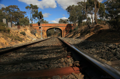 Sawmills road. Rail Bridge 