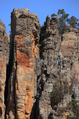 Climbers on Arapiles