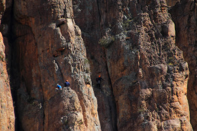 Climbers on Arapiles