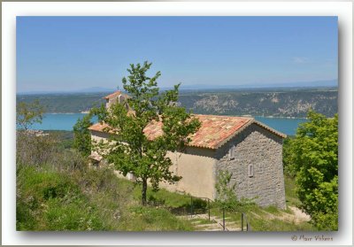 Aiguines la chapelle de St. Pierre