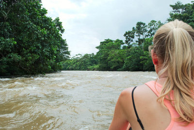 Drains into the Amazon