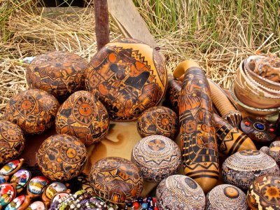 Gourds for sale.