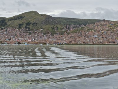 Puno as we came in to dock