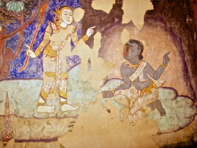 Wall frieze, Wat Phra Singh