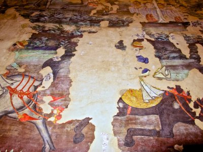 Peeling Mural, Wat Phra Singh