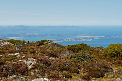 South Arm from Mt Wellington