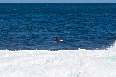 Surfer, waiting