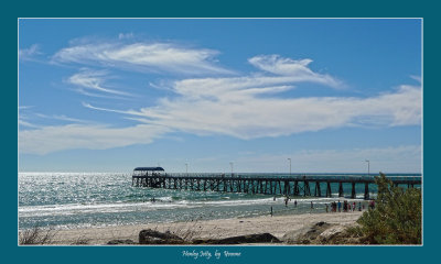 Henley Jetty, mid January (summer)