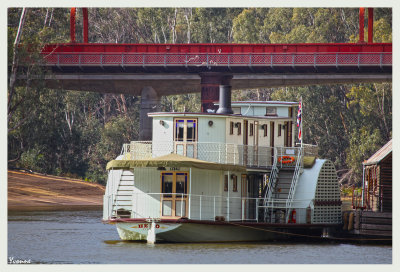 Paddle Steamer on the Murray