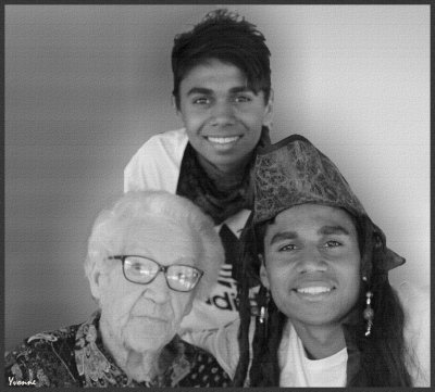 Brothers with great-gran