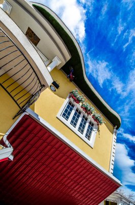 reversed house