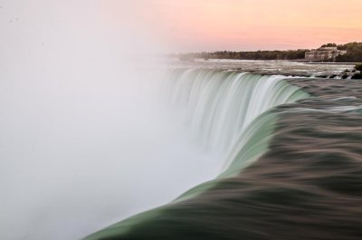 Niagara falls and the city