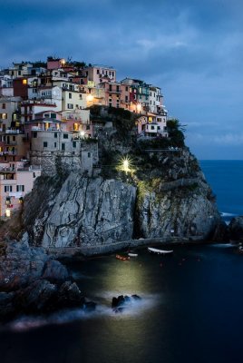 Manarola blue hour