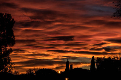 sky and clouds