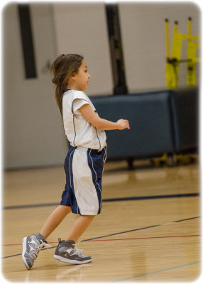 Hailey's Basketball Game