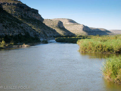 Pecos River at Pandale Crossing, TX