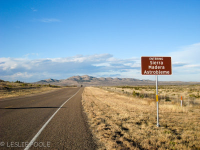 Sierra Madera Astrobleme, Fort Stockton area, TX