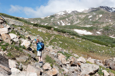 Silver Dollar Lake hike, Arapaho Nat'l Forest, CO