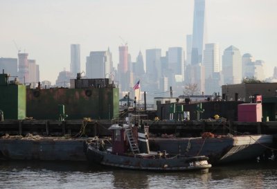 Hoboken Pier & Lower Manhattan