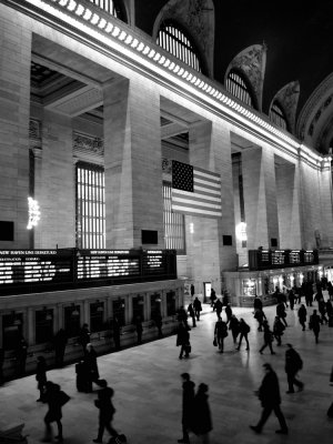Grand Central Station at 8am