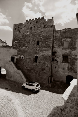 Modern Car, Old Castle