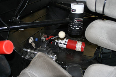 Inside of the Dodge Challenger