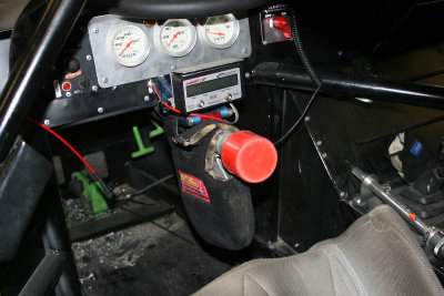 Inside of the Dodge Challenger