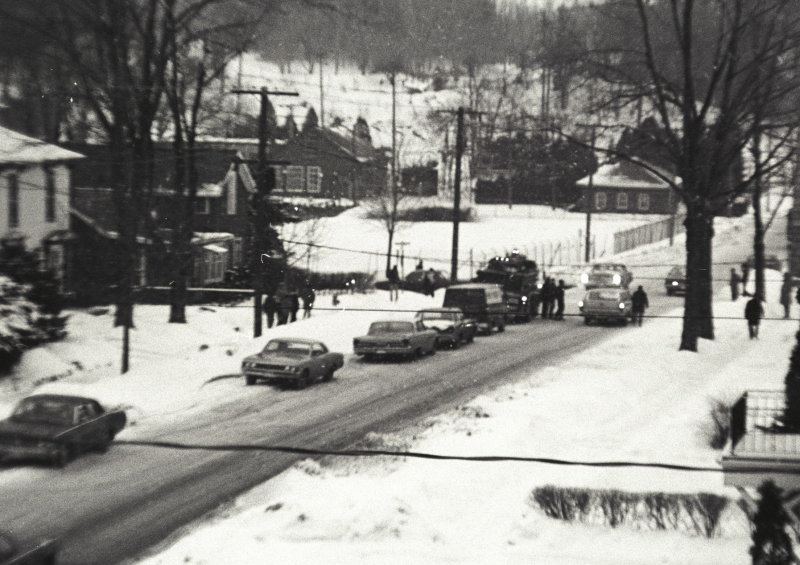 Simcoe - Stanley Street from our balcony