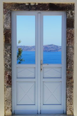 A sea-through door, Oia, Santorini June 2, 2013 82