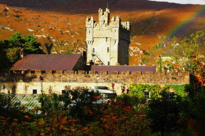 Glenveagh Castle Rainbow