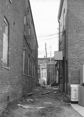 Simcoe Alleyway (I think, might be Hamilton)