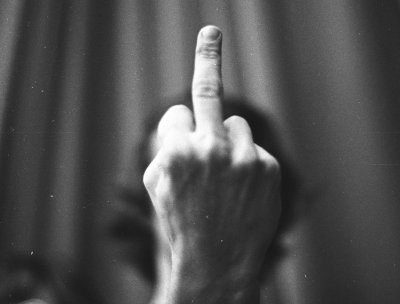 The Finger - Common response to my camera
