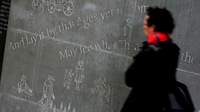 Poem on the Underground Wall