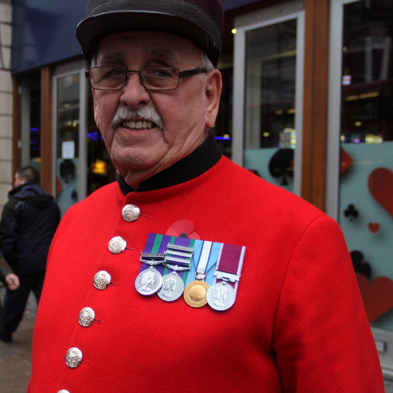 300:365<BR>proud chelsea pensioner