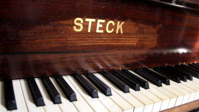 Piano Keys in Shere Church