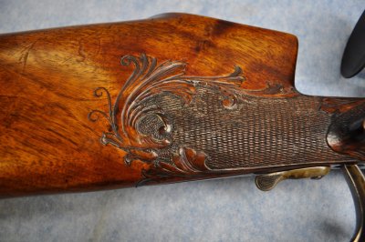 Buttstock Carving Close-up