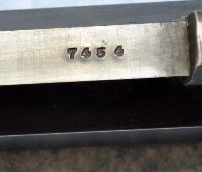 Serial Number, Bottom Flat