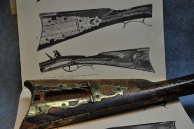 Restored John Brooks Kentucky Rifle 
