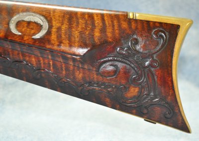Butt Stock Carving Detail