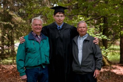 Grandpa Ed, Keegan & Grandpa John
